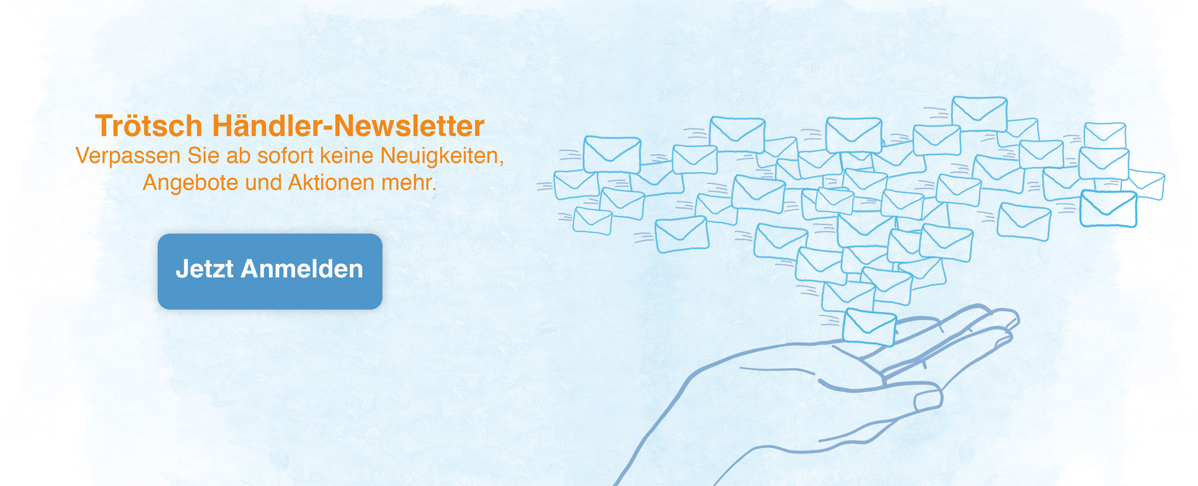 Anmeldung Händler-Newsletter