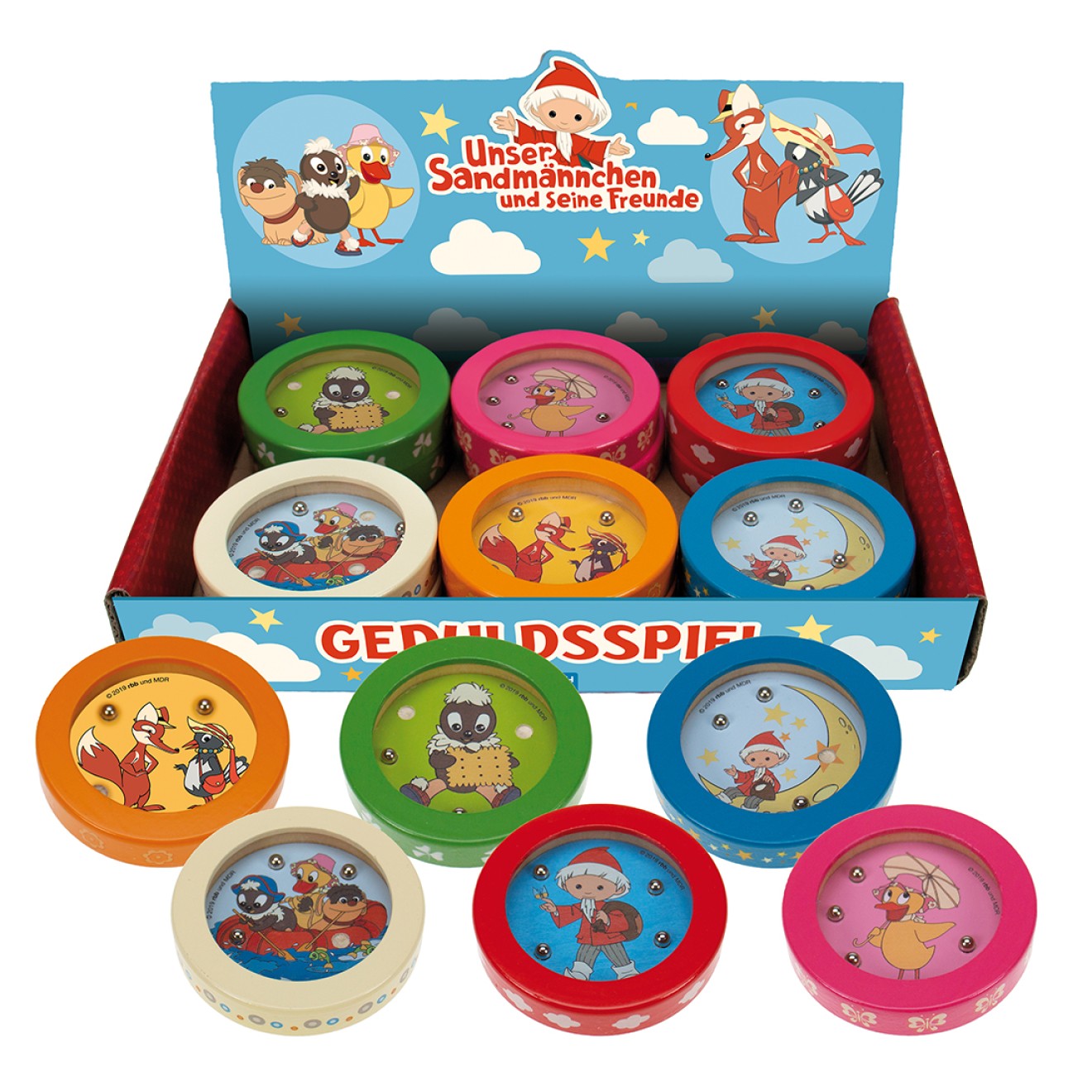 UNSER SANDMÄNNCHEN Geduldsspiele