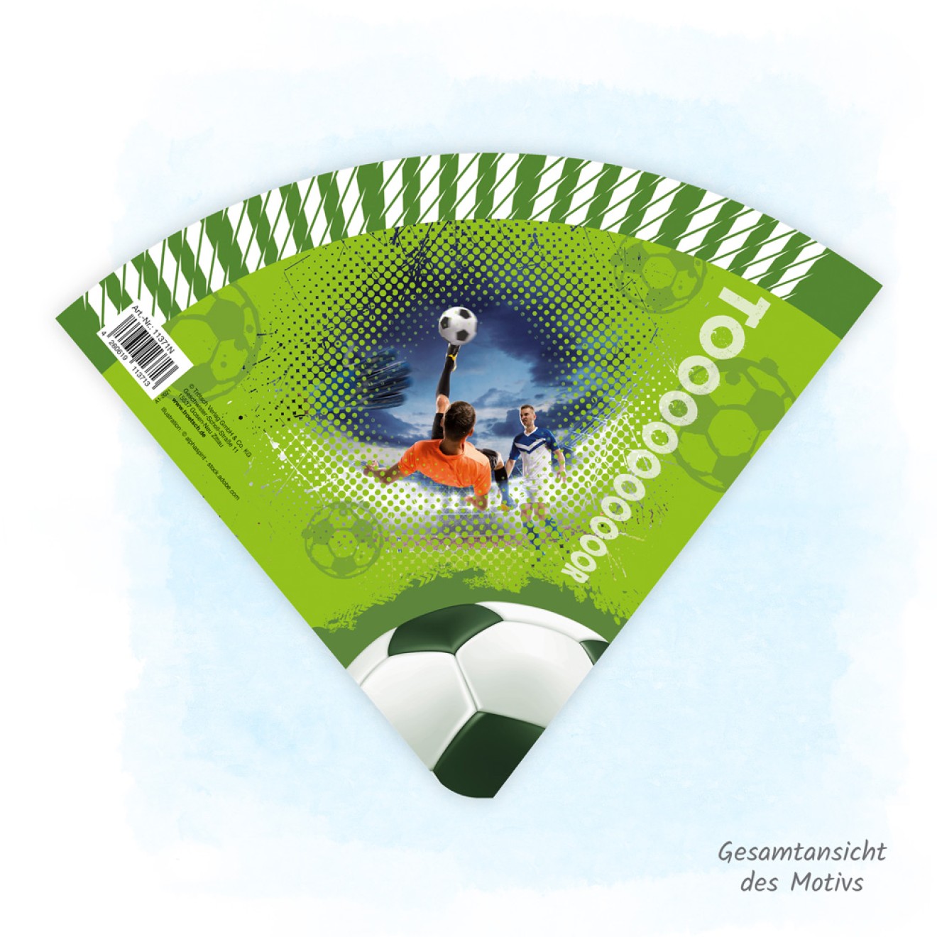 Schultüte Fußball 22 cm