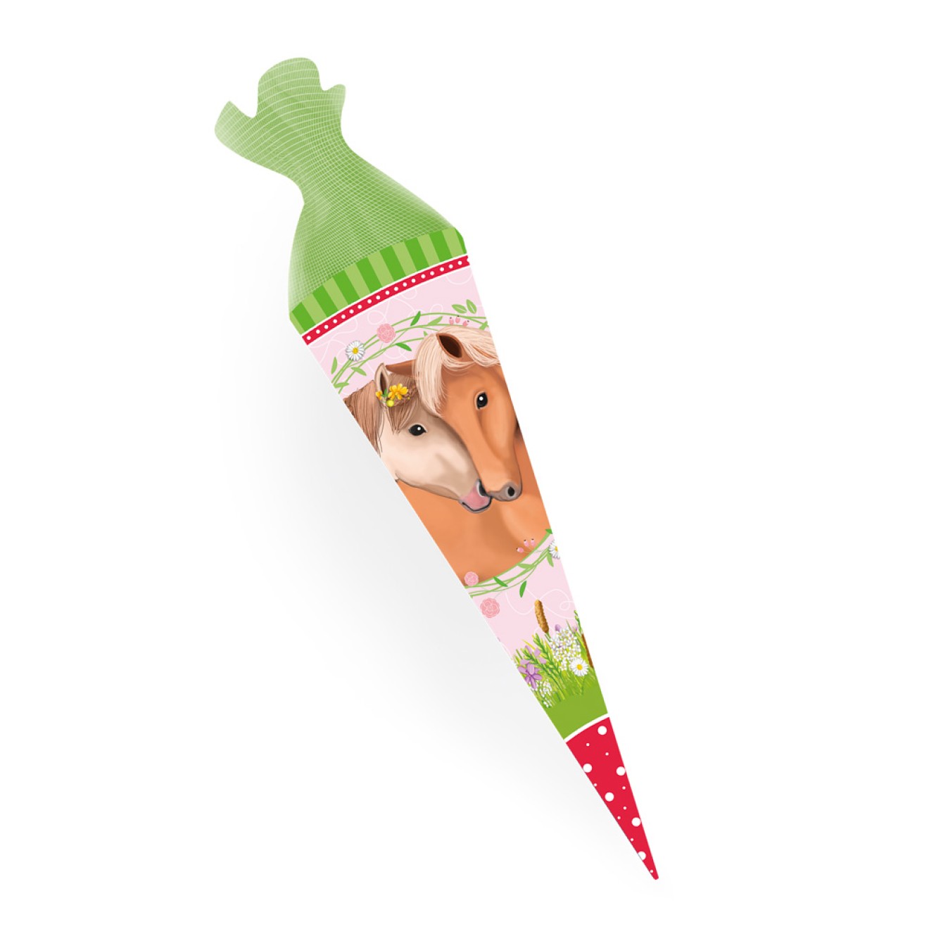 Schultüte Pferde 22 cm