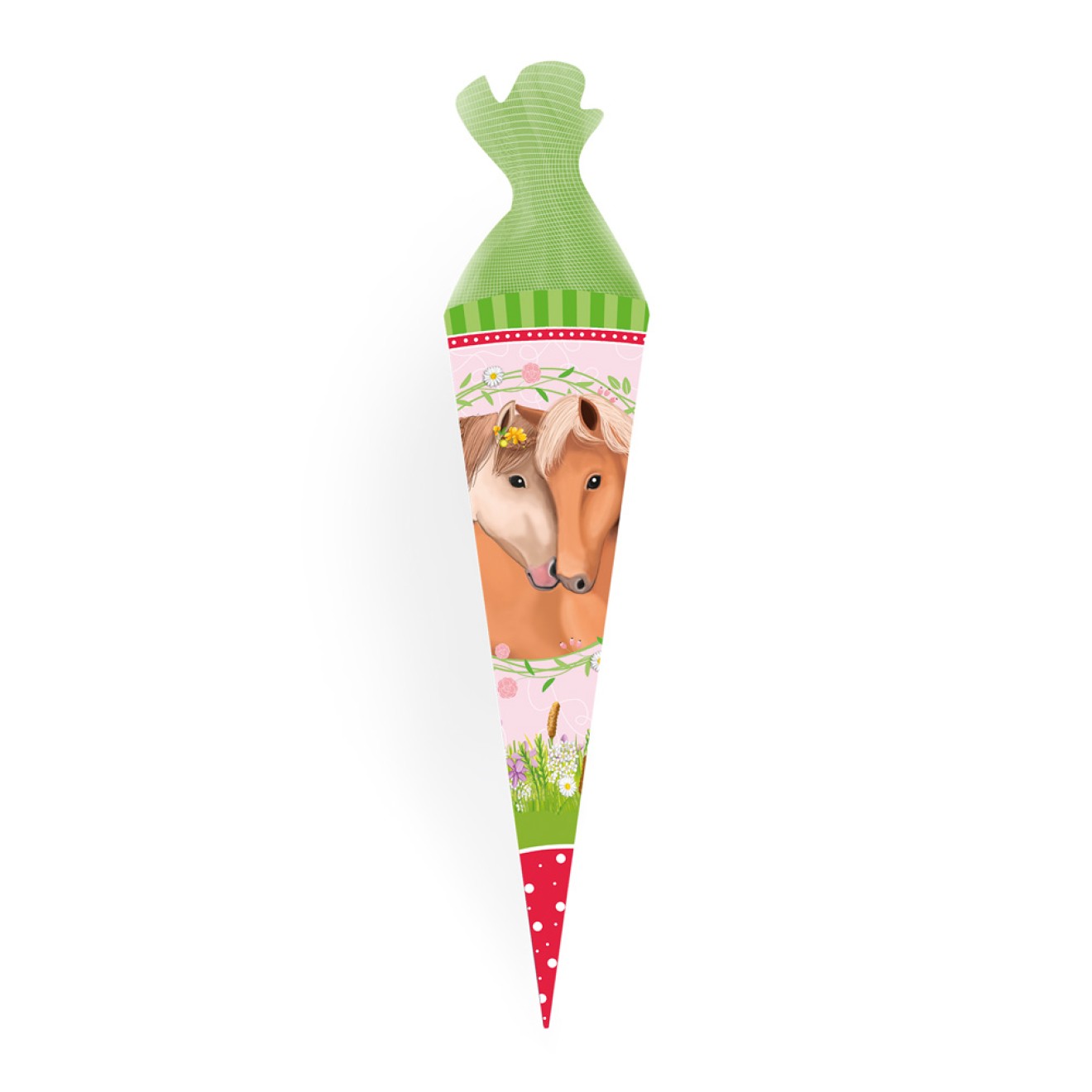 Schultüte Pferde 22 cm