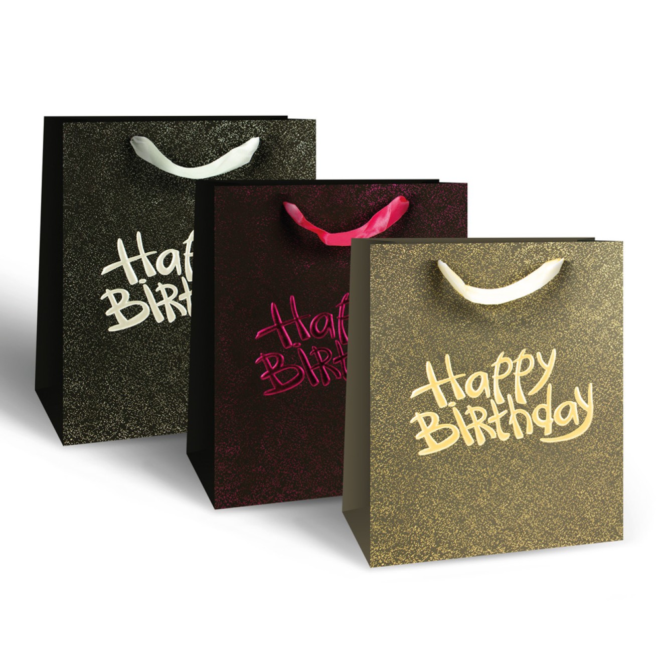 Geschenktasche "Happy Birthday" groß