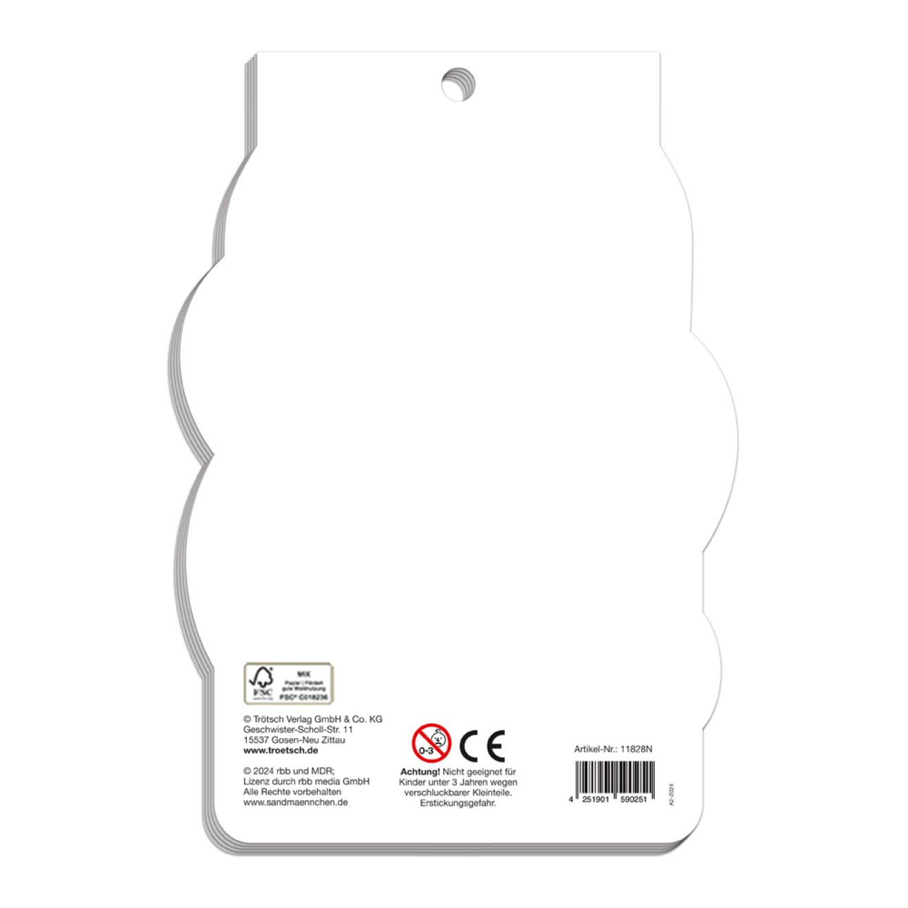 UNSER SANDMÄNNCHEN Stickerblock "Sandmann"