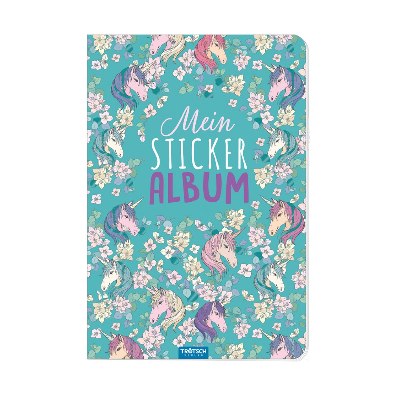 Mein Stickeralbum "Einhorn"