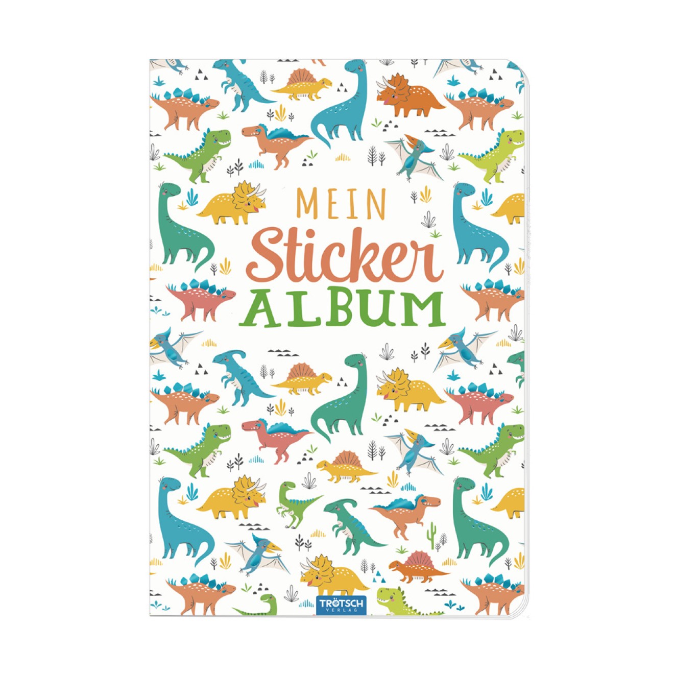Mein Stickeralbum "Dino"