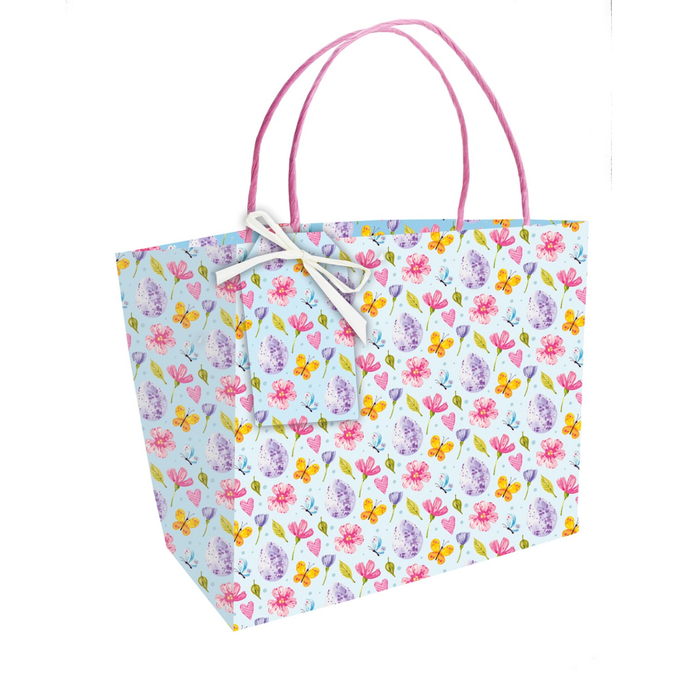 Papiertasche Ostern quer