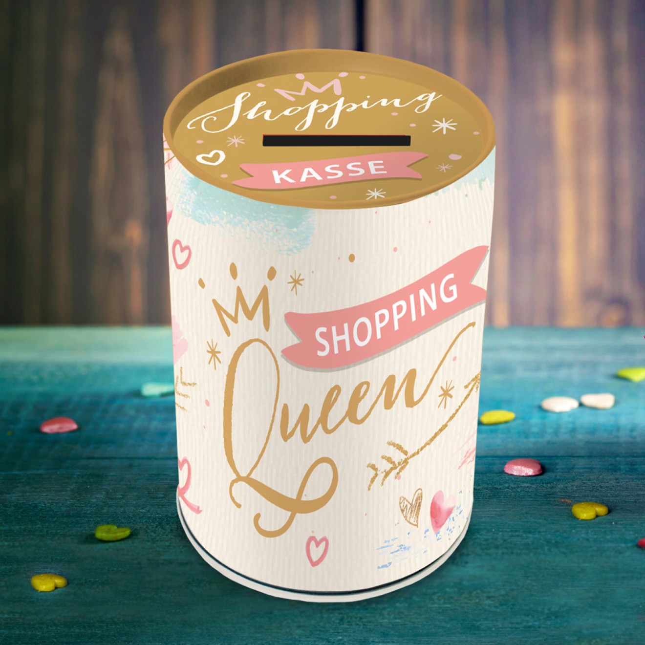 Spardose "Shoppingqueen"