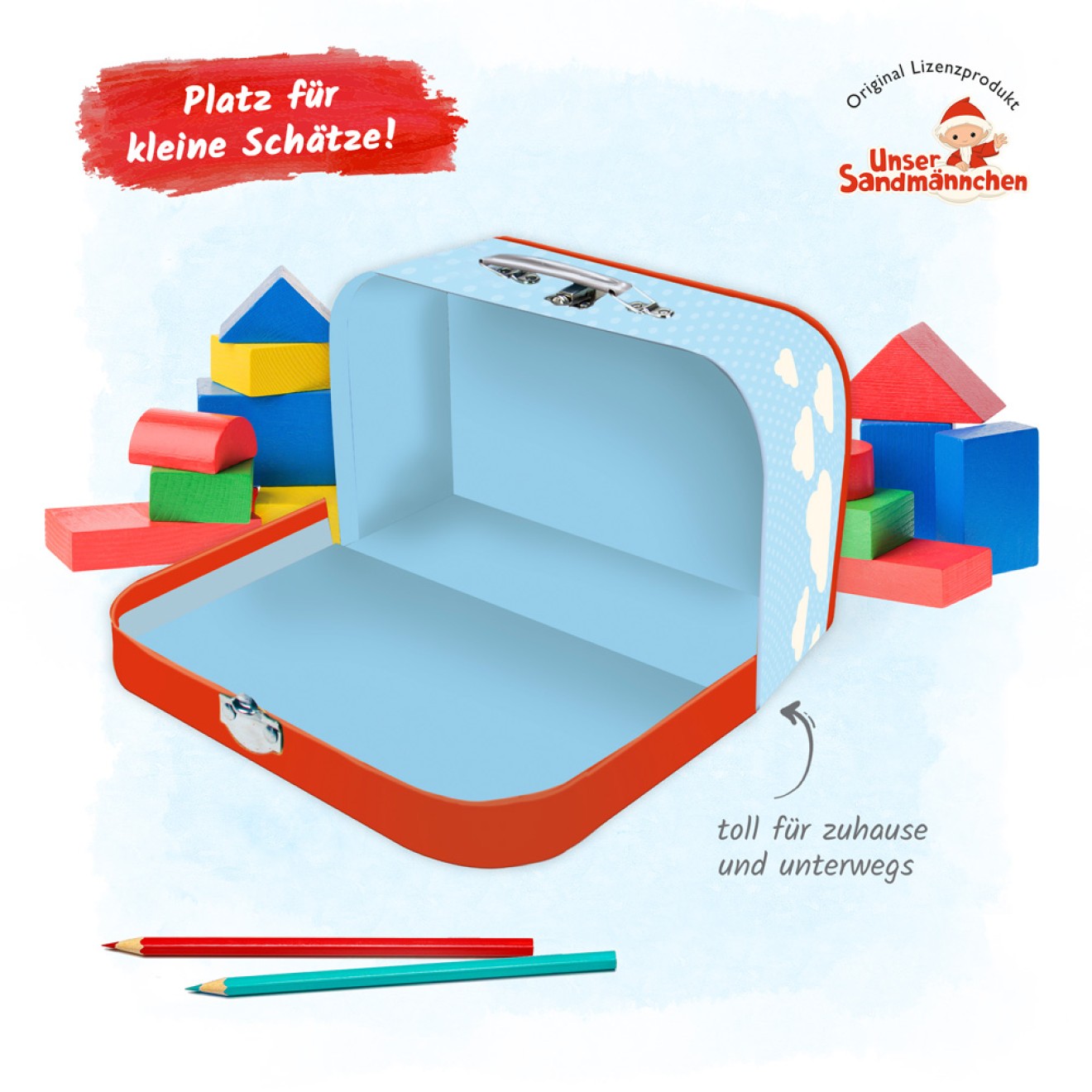 UNSER SANDMÄNNCHEN Kinderkoffer klein Sandmann