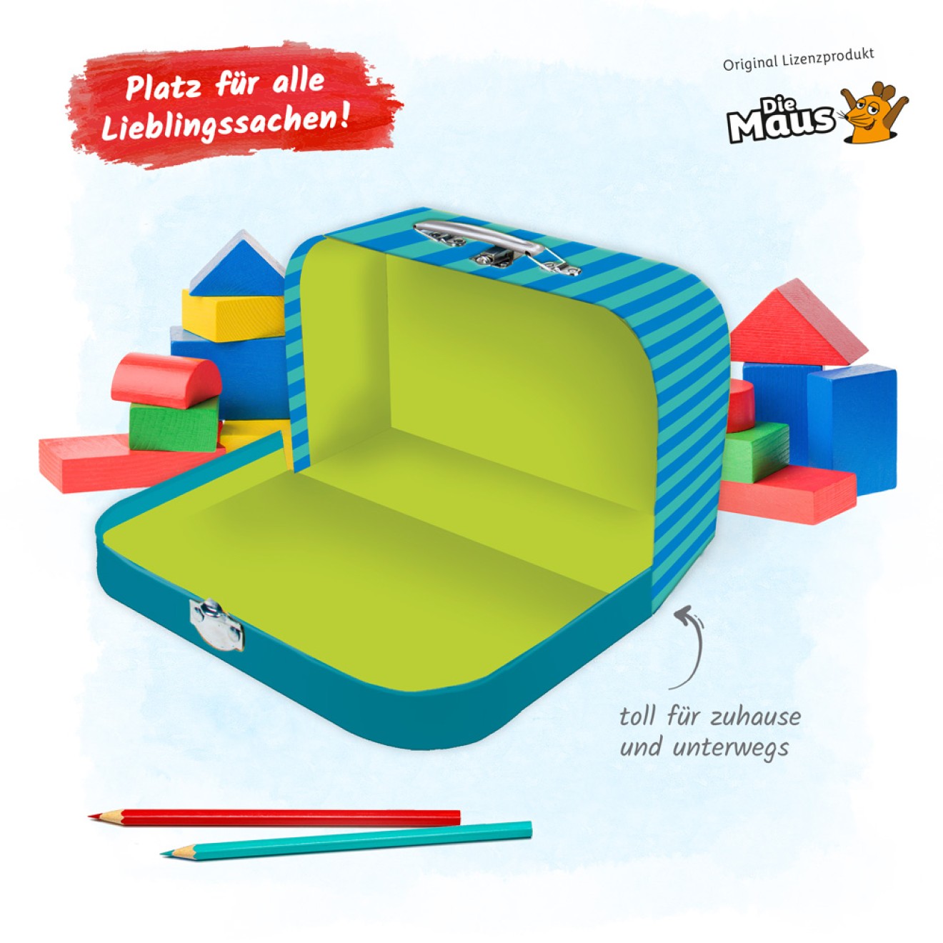 DIE MAUS Kinderkoffer groß "Maus"