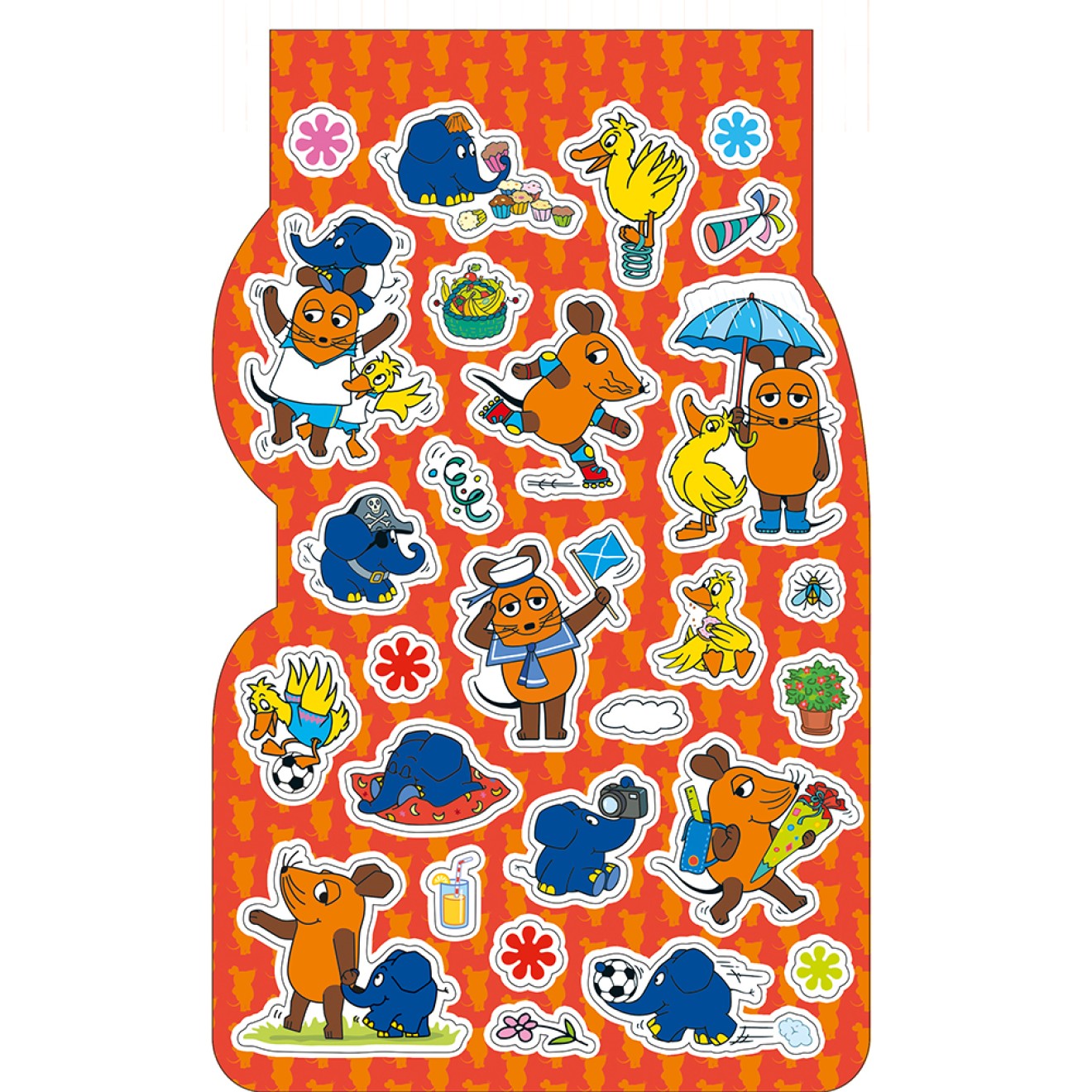 Die Maus Stickerblock