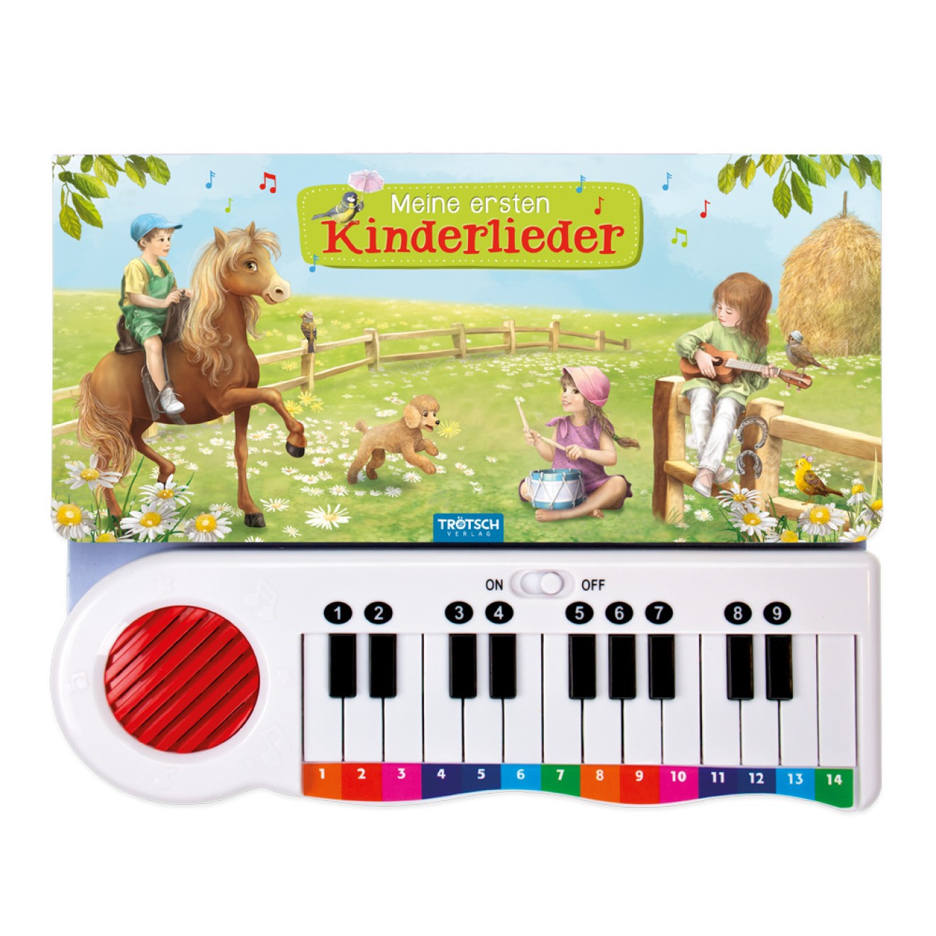Klavierbuch "Meine ersten Kinderlieder" (Soundbuch/Liederbuch)