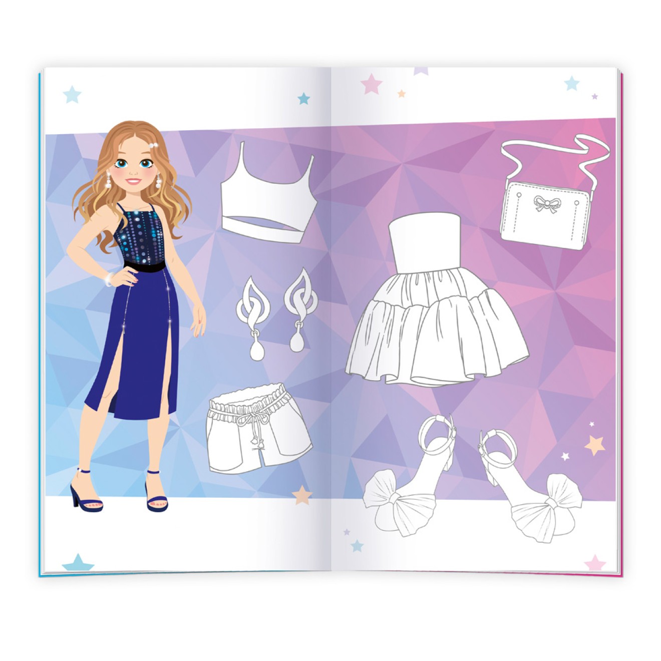 Stickermalbuch "Fashion Star - Filmstar"