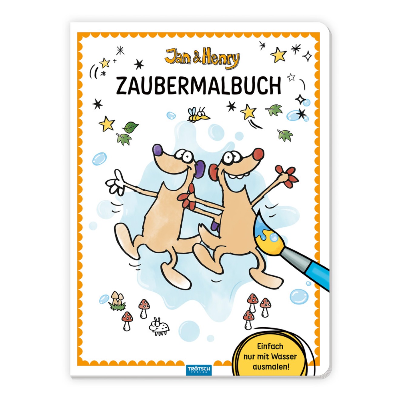 JAN & HENRY Zaubermalbuch