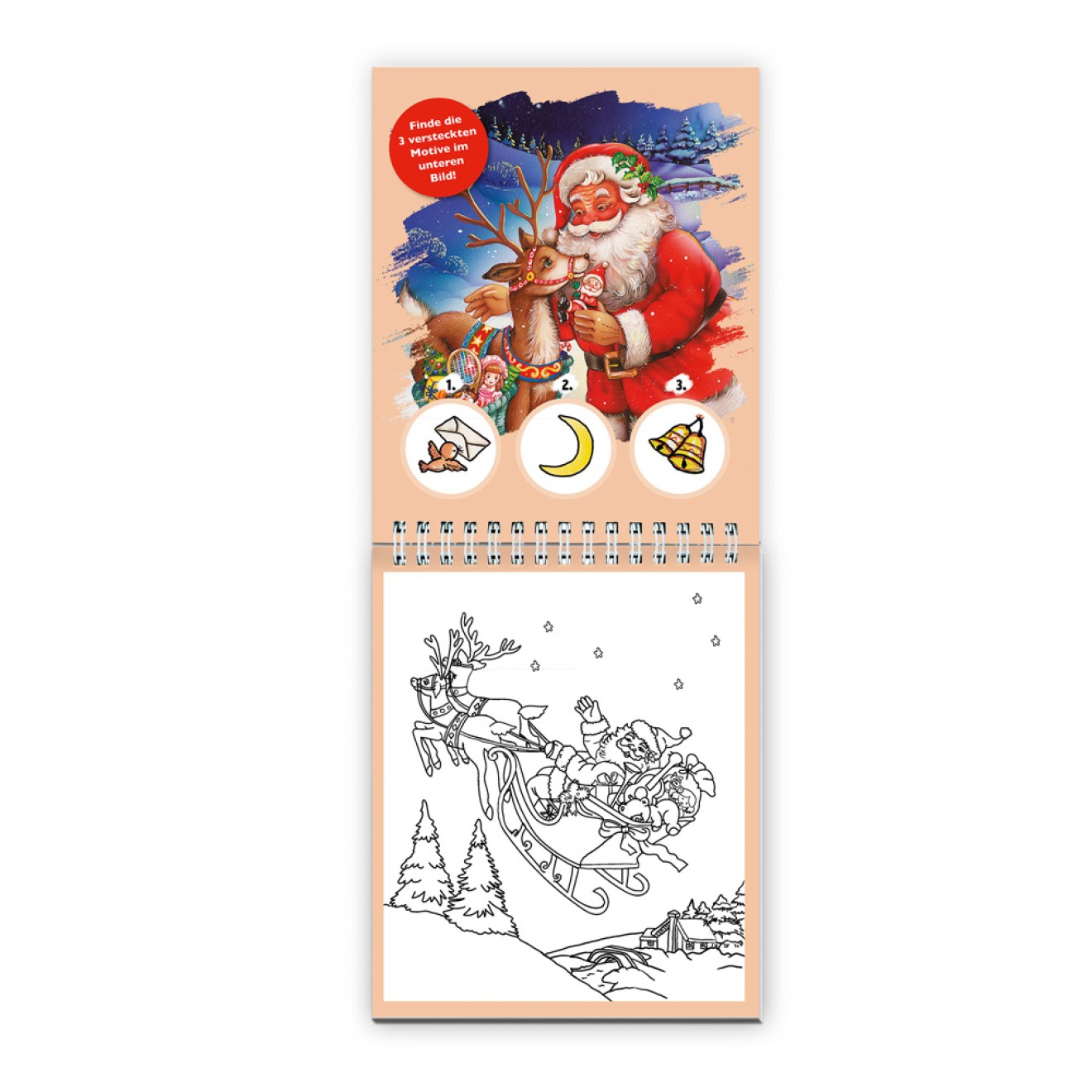 Wassermalspaß Weihnachten