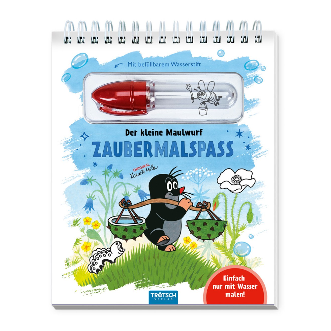 DER KLEINE MAULWURF Zaubermalspaß