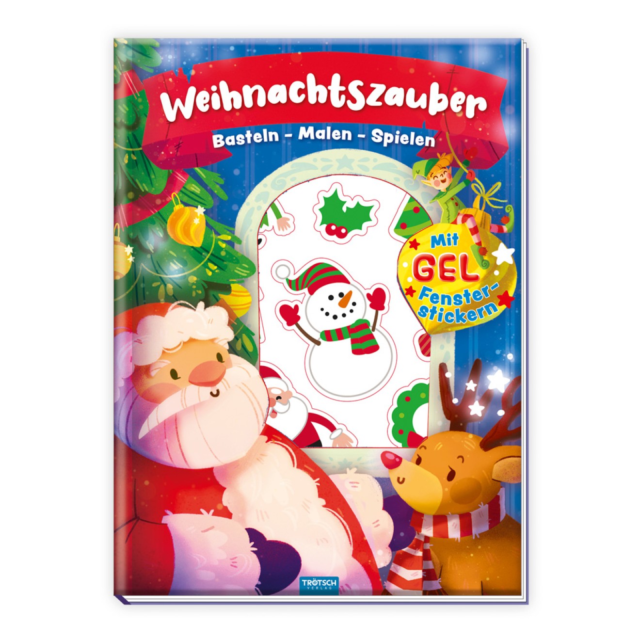 Weihnachtszauber - basteln, malen, spielen