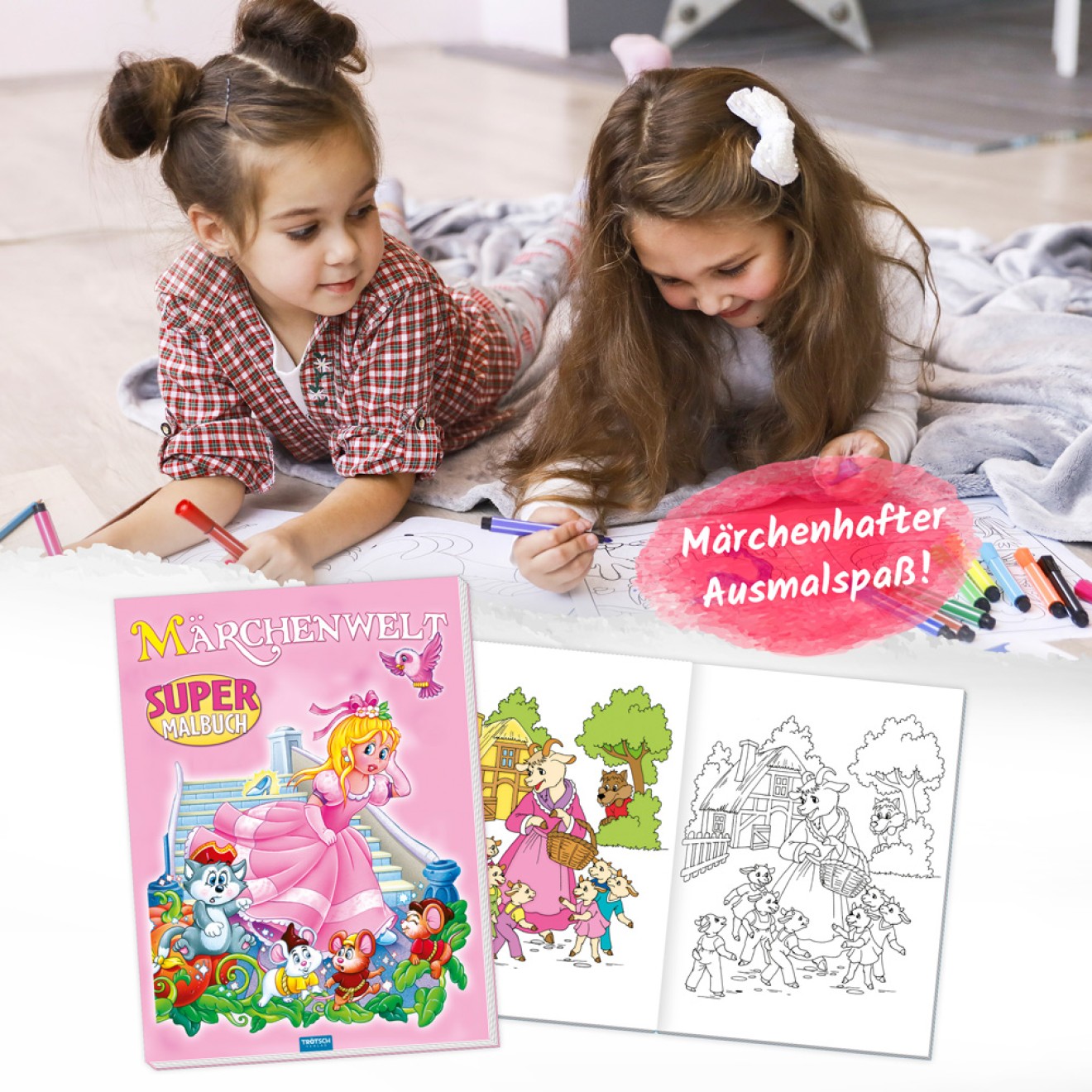 Supermalbuch "Märchen"