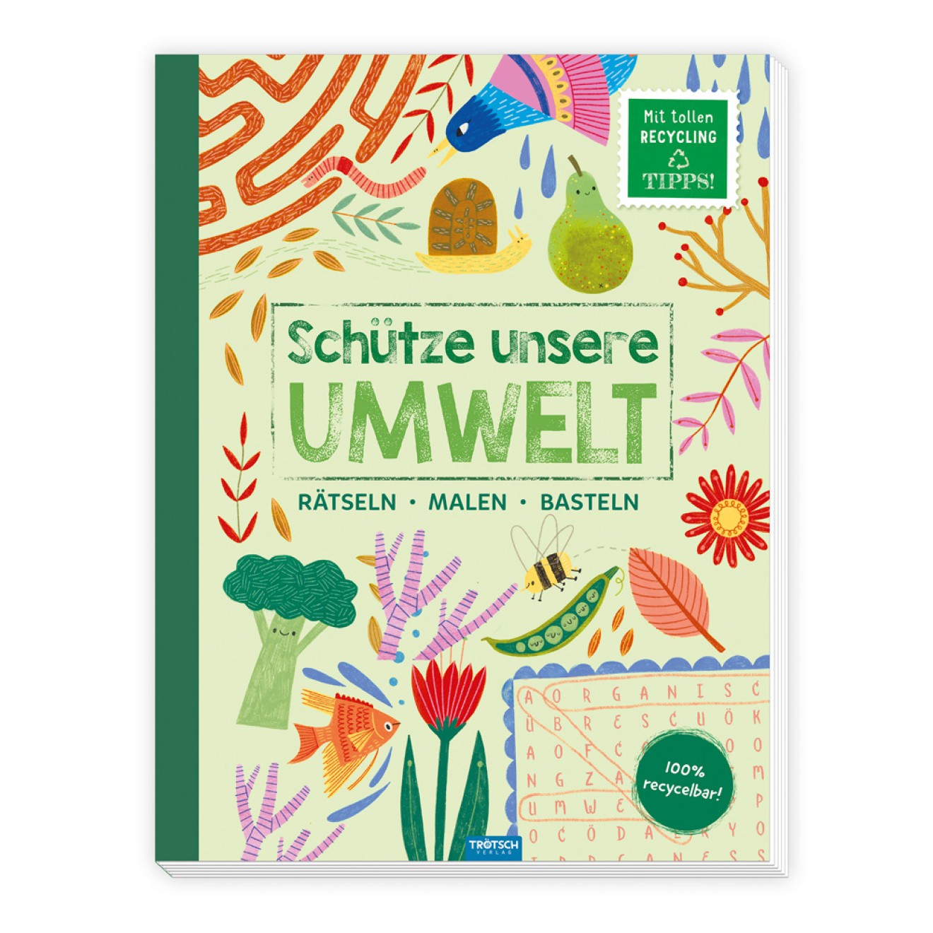 Beschäftigungsbuch "Schütze unsere Umwelt-Natur"