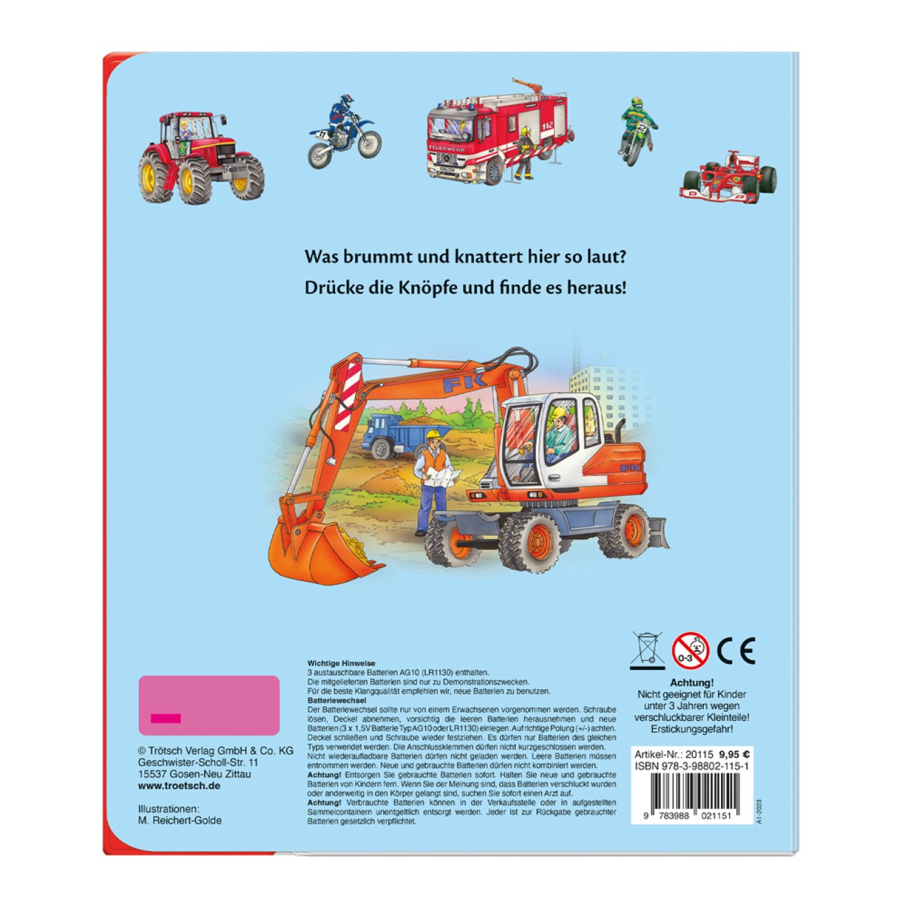 Soundbuch "Meine ersten Fahrzeuge"