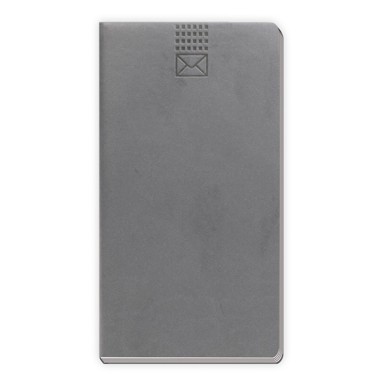 Adressbuch Soft anthrazit slim