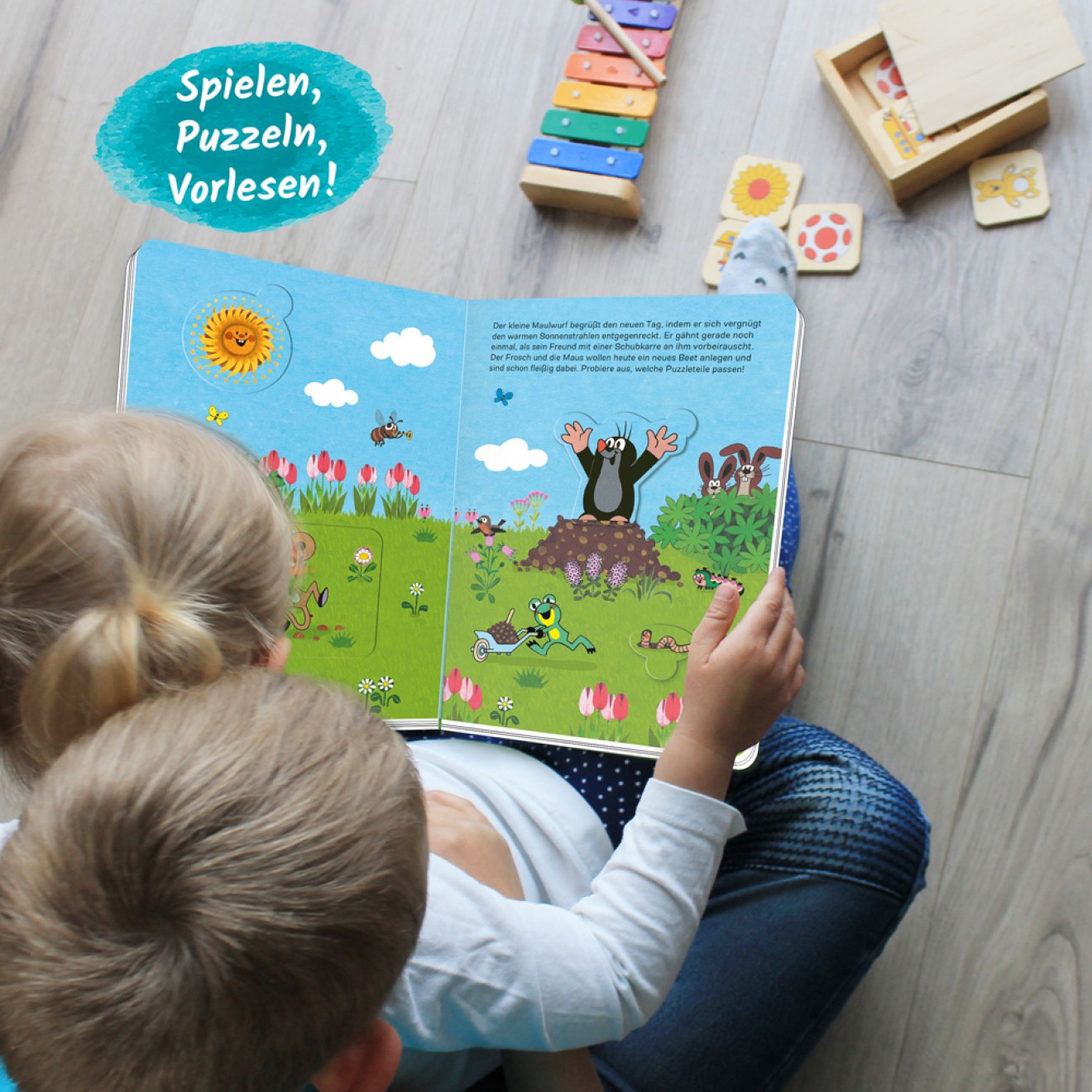 Der kleine Maulwurf Puzzle-und Spielbuch
