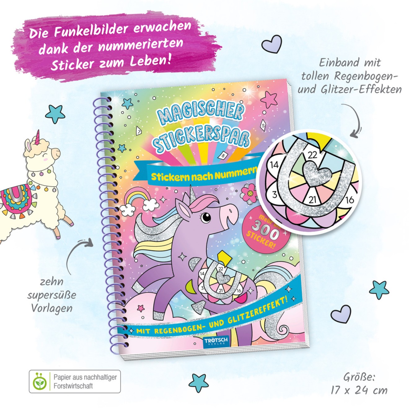 Magischer Stickerspaß