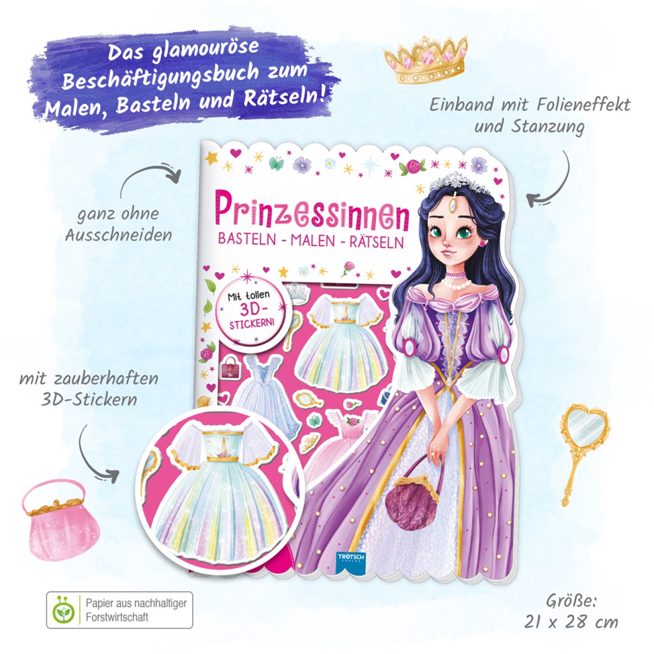 Beschäftigungsbuch "Prinzessinnen"