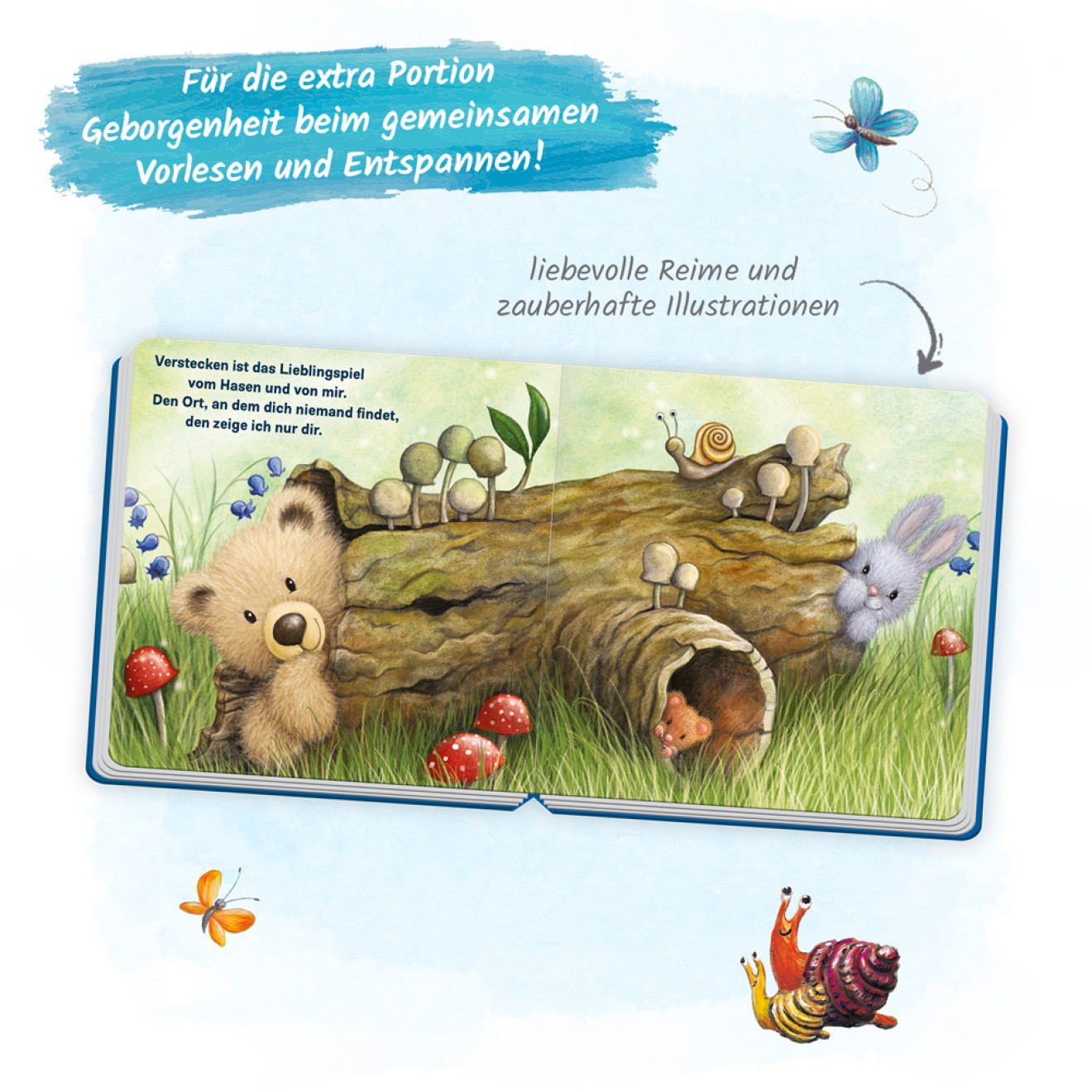 Pappenbuch "Der kleine Bär und seine Freunde"