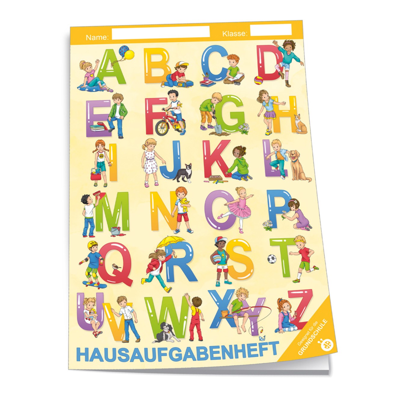 Hausaufgabenheft Grundschule ABC