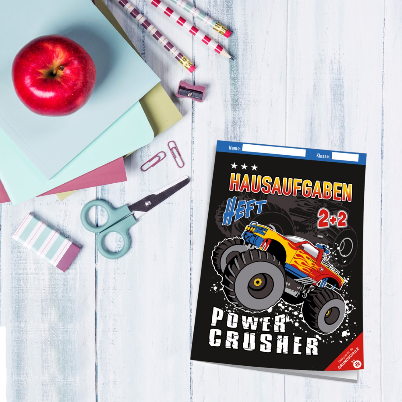 Hausaufgabenheft Grundschule Power