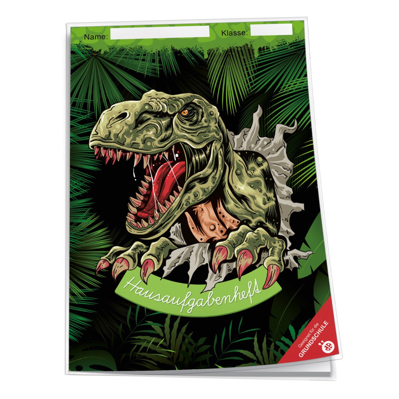 Hausaufgabenheft Grundschule Dino