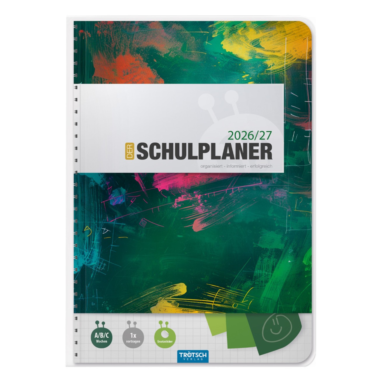 Schulplaner GRÜN 26/27