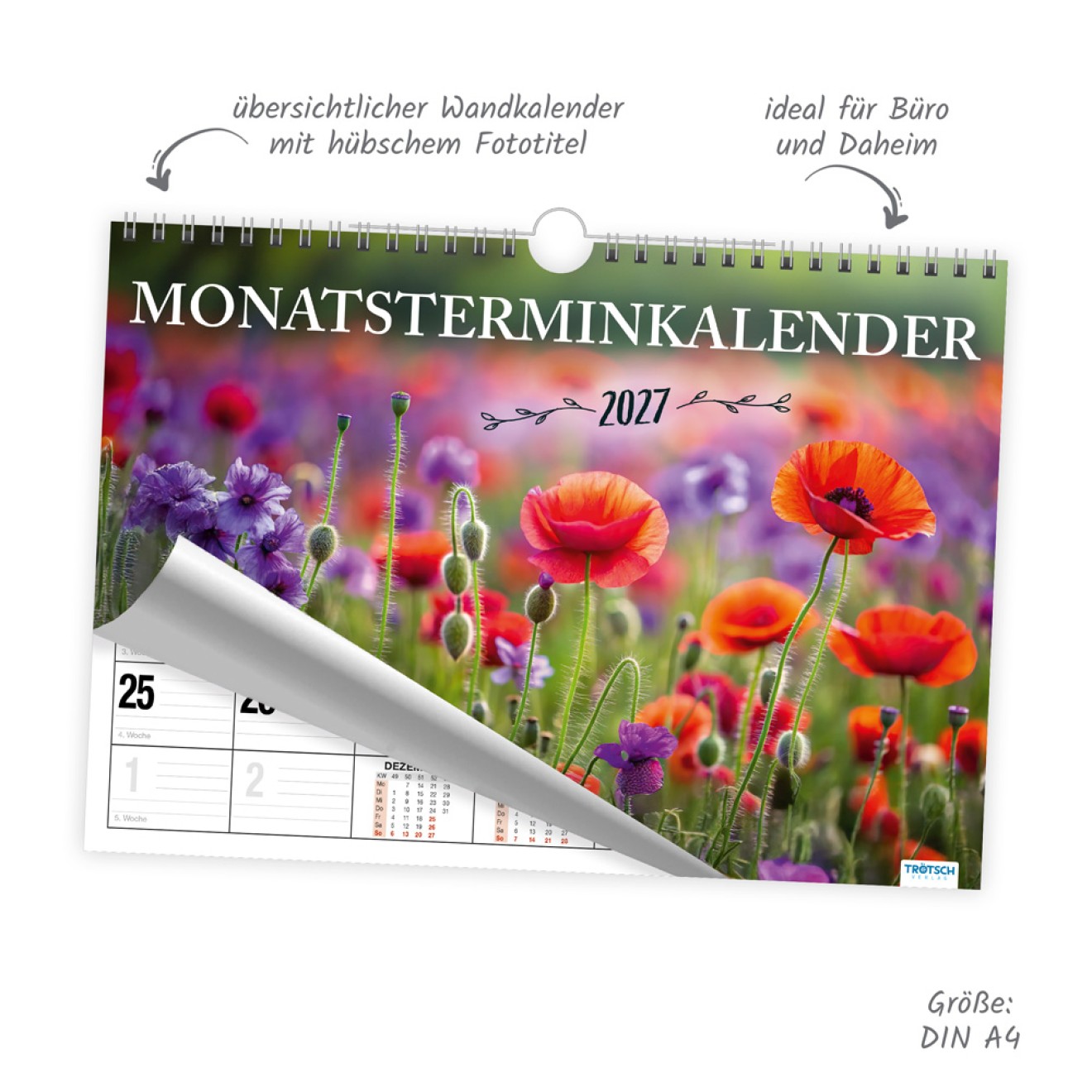 Monatsterminer Montasterminkalender Fotocover 2027