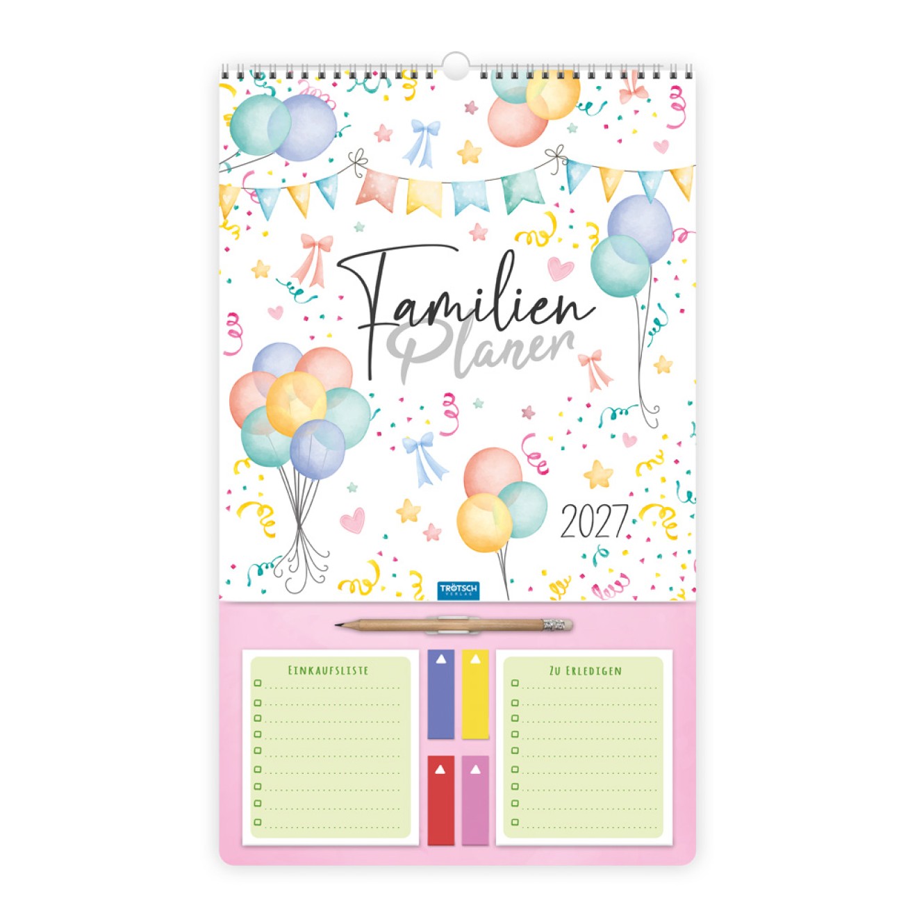 Familienkalender Der große Familienplaner 2027