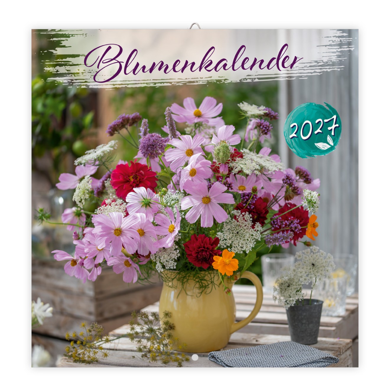 Broschürenkalender Blumenkalender 2027