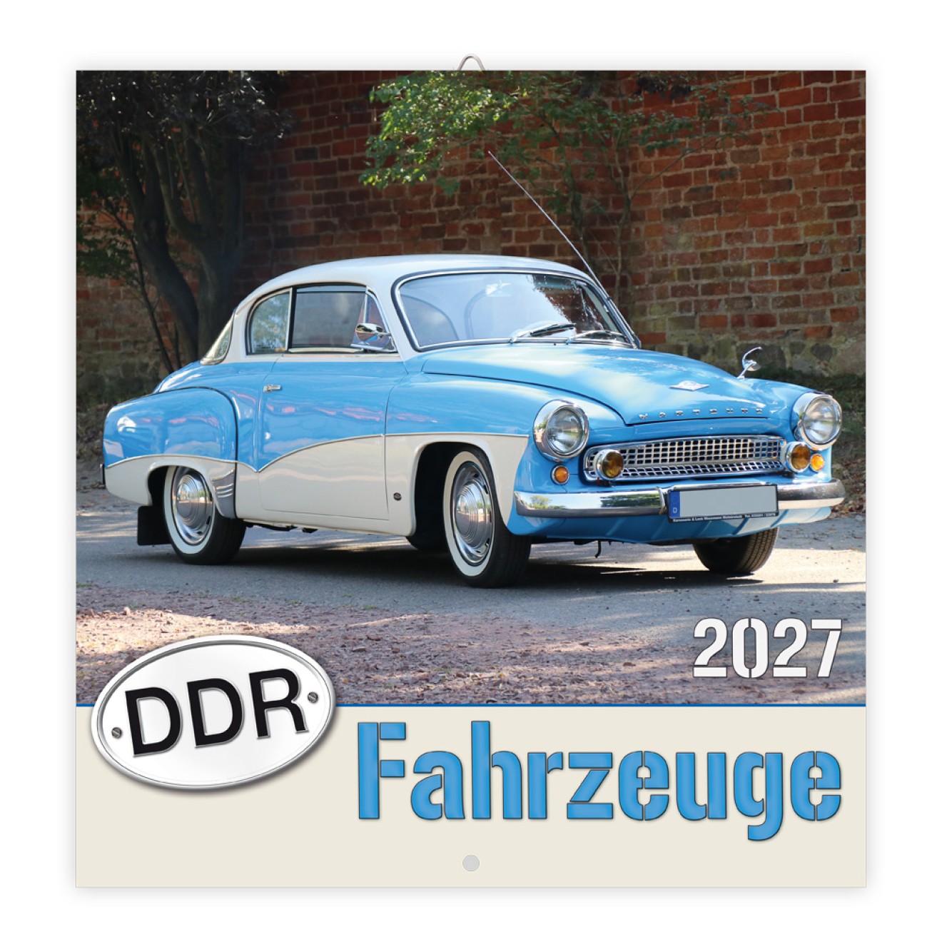 Broschürenkalender DDR Fahrzeuge 2027