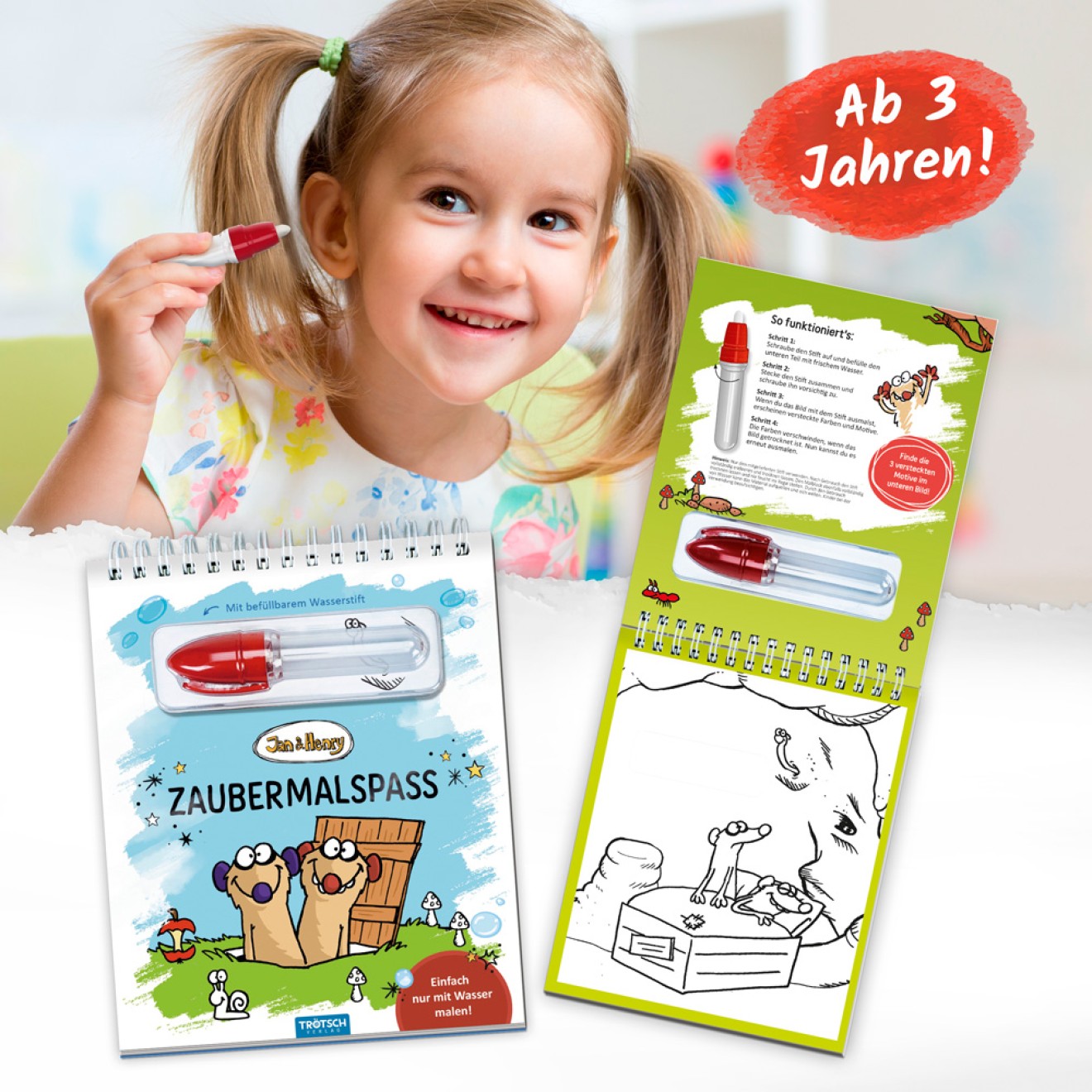 JAN & HENRY Zaubermalspaß