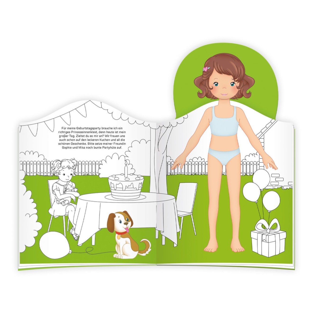 Beschäftigungsbuch "Meine liebste Anziehpuppe"