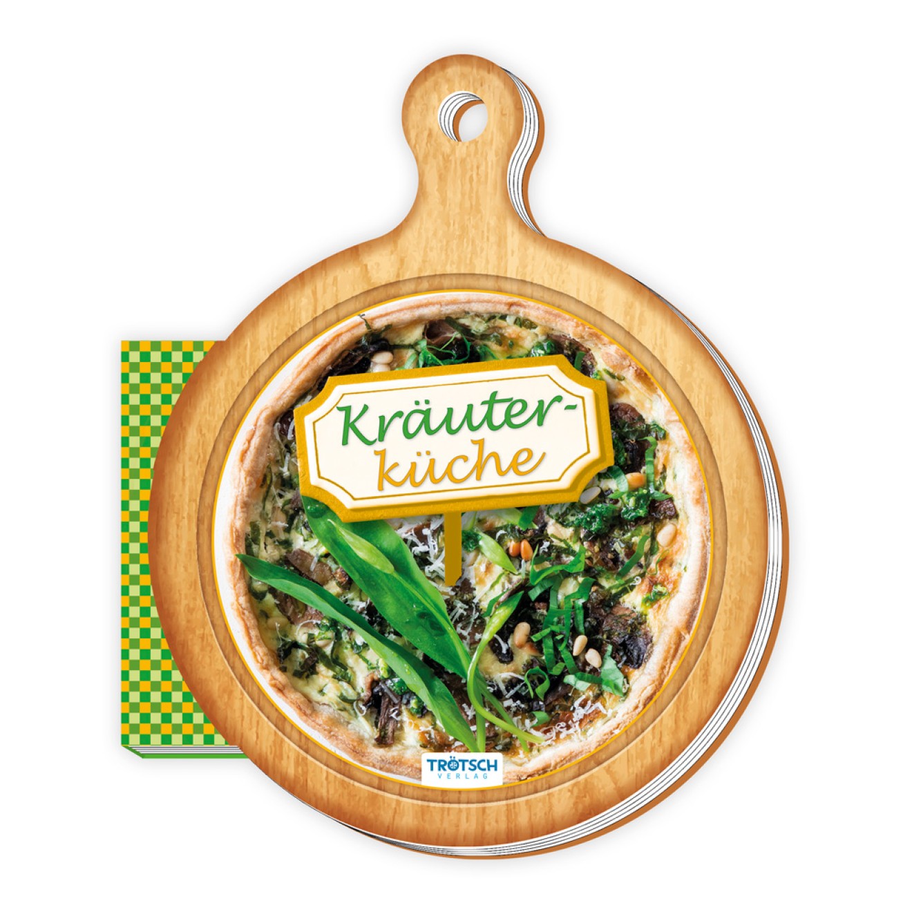 Rezeptbuch Brettchen "Kräuterküche"