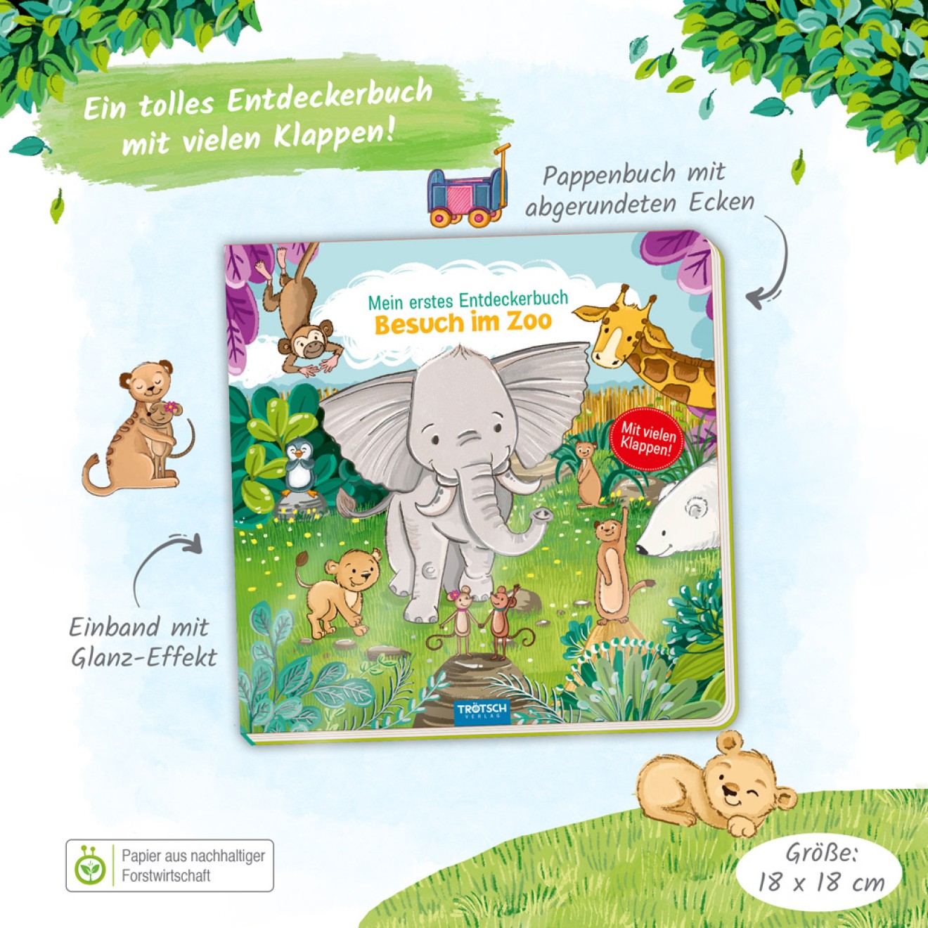 Mein erstes Entdeckerbuch "Besuch im Zoo"