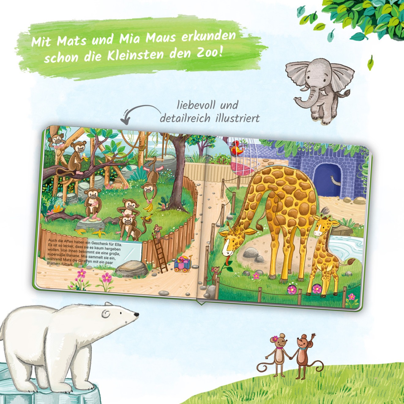 Mein erstes Entdeckerbuch "Besuch im Zoo"
