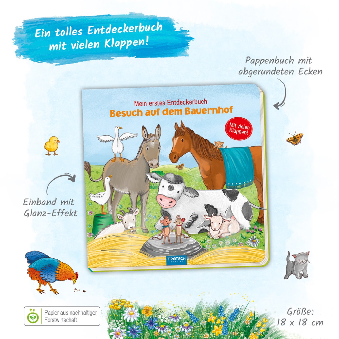 Mein erstes Entdeckerbuch "Besuch auf dem Bauernhof"