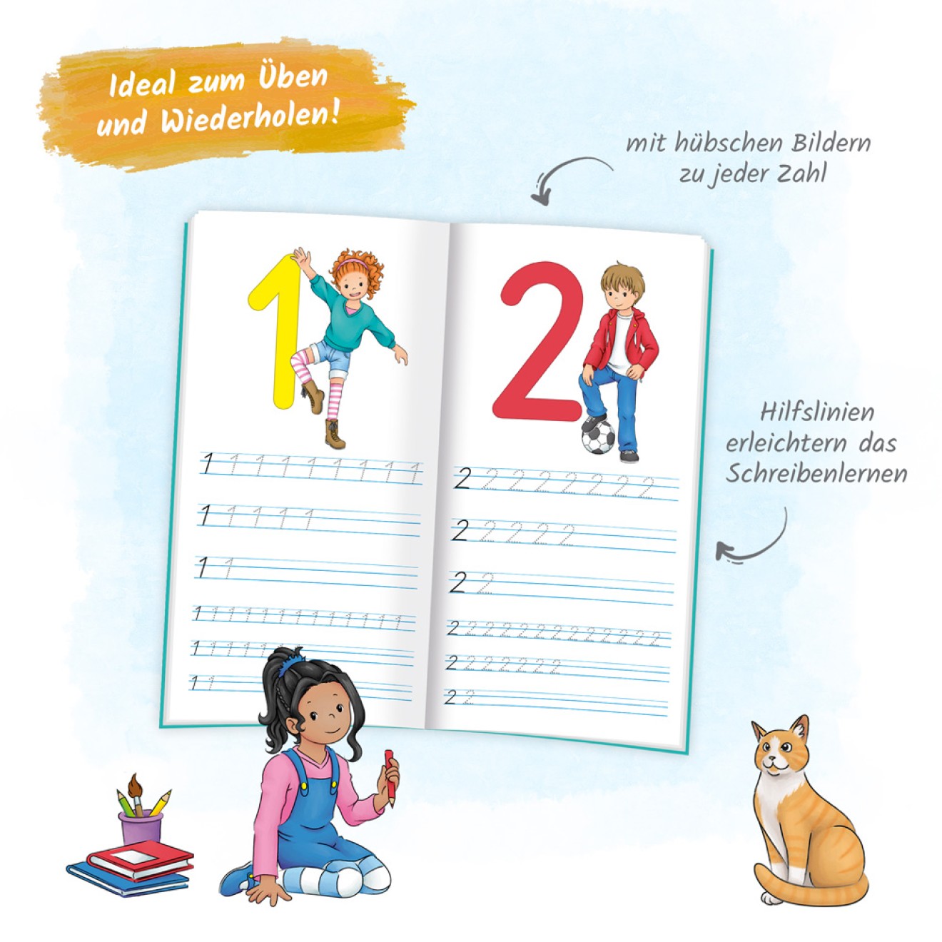 Mein 1. Übungsbuch "Zahlen"