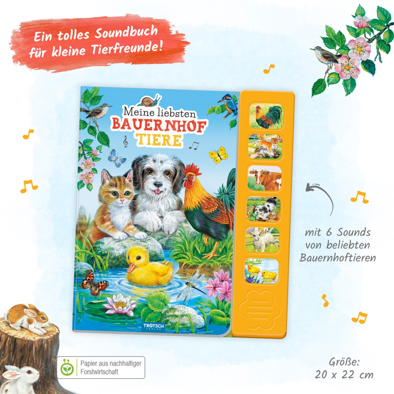 Soundbuch "Meine liebsten Bauernhoftiere"