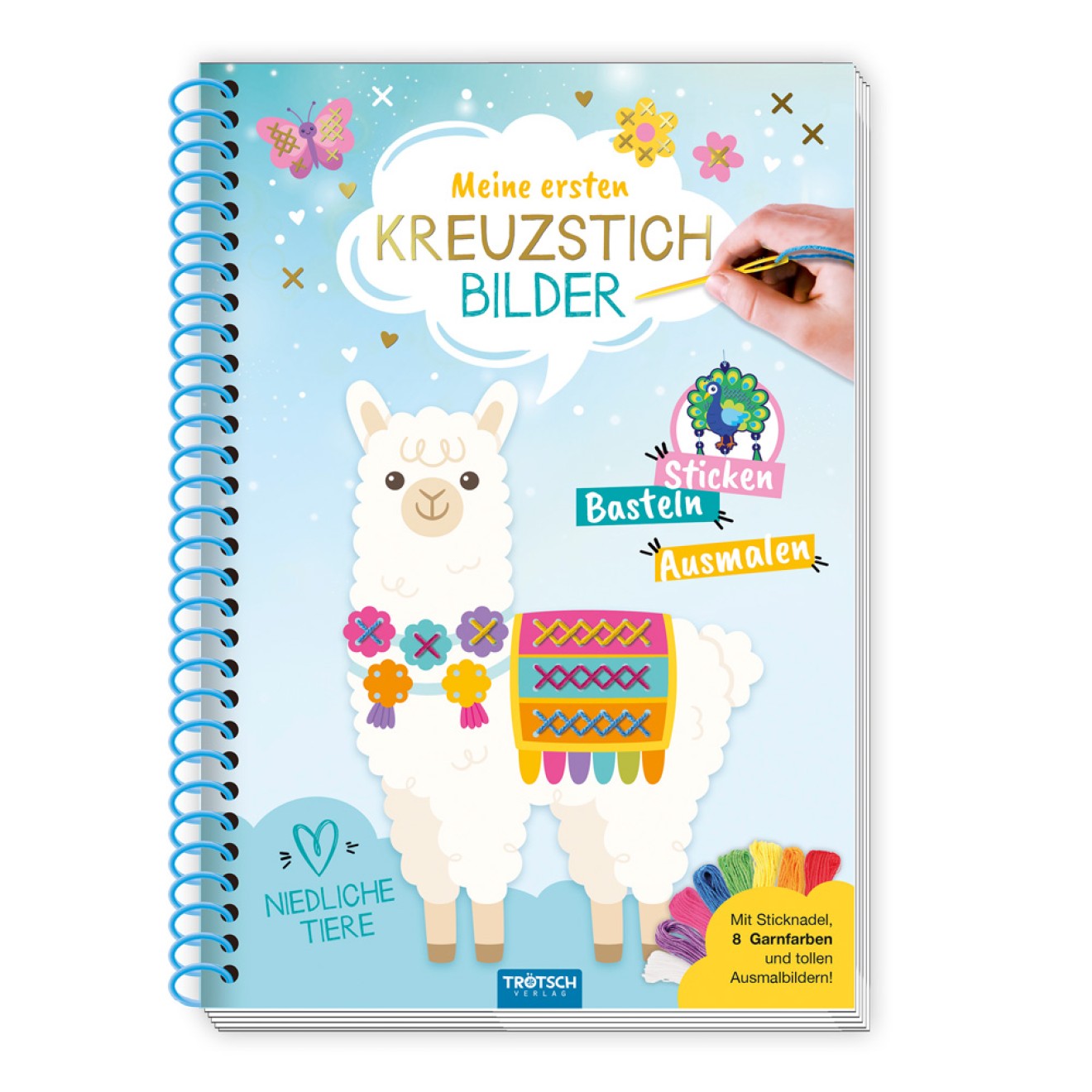 Meine ersten Kreuzstichbilder "Niedliche Tiere"