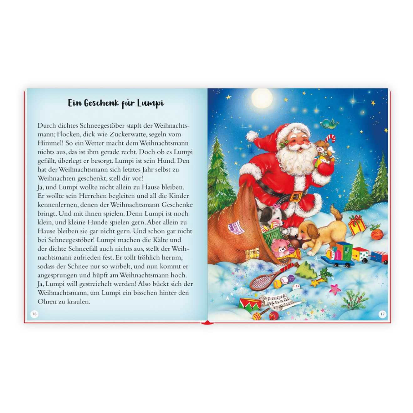 Mein kleines Weihnachtsbuch rot