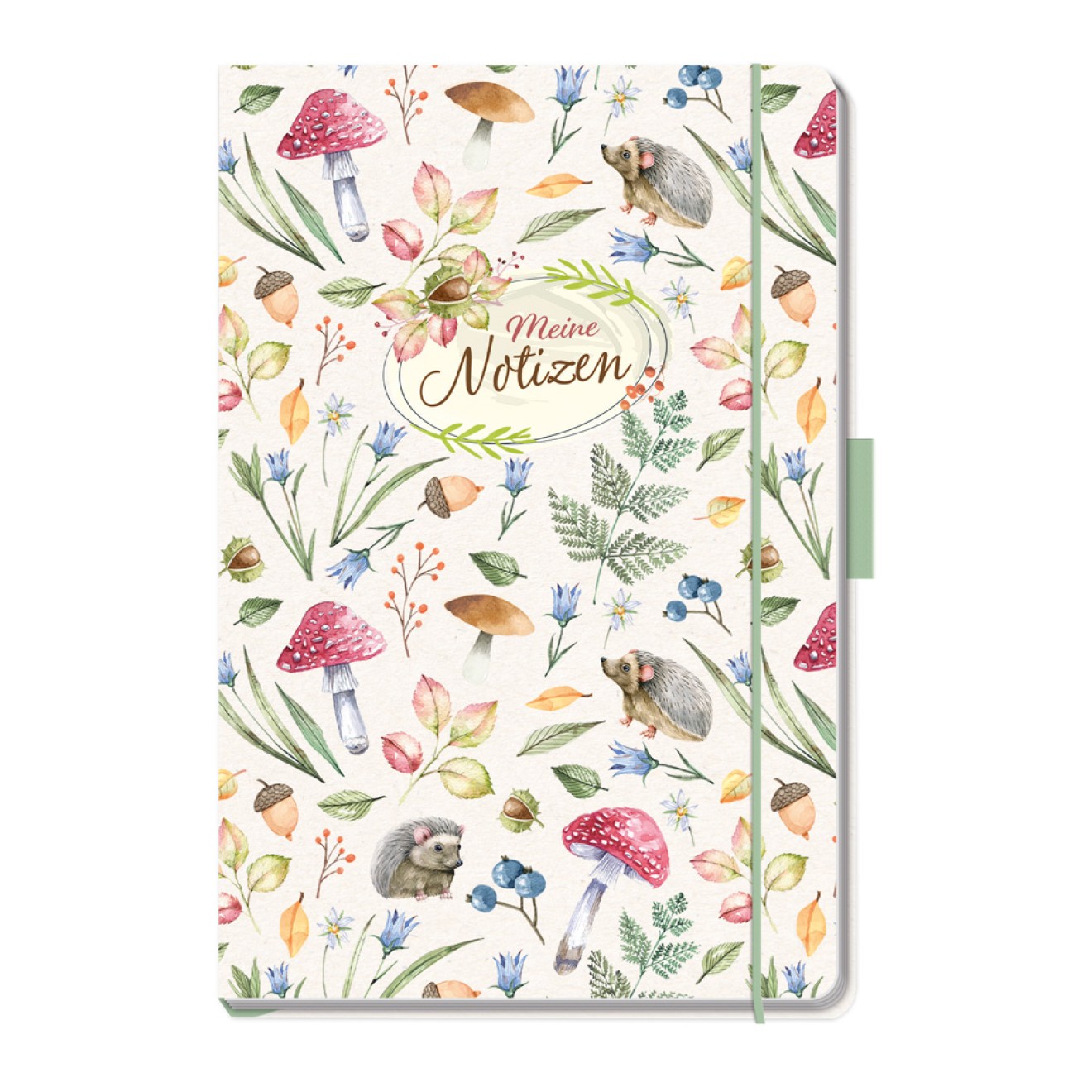 Waldidylle Notizbuch klein