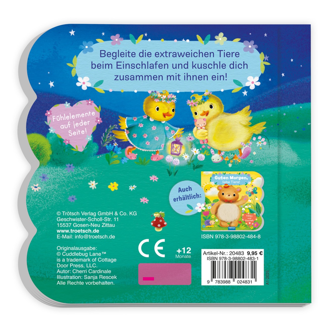 Fühlbuch "Gute Nacht, liebe Tiere!"