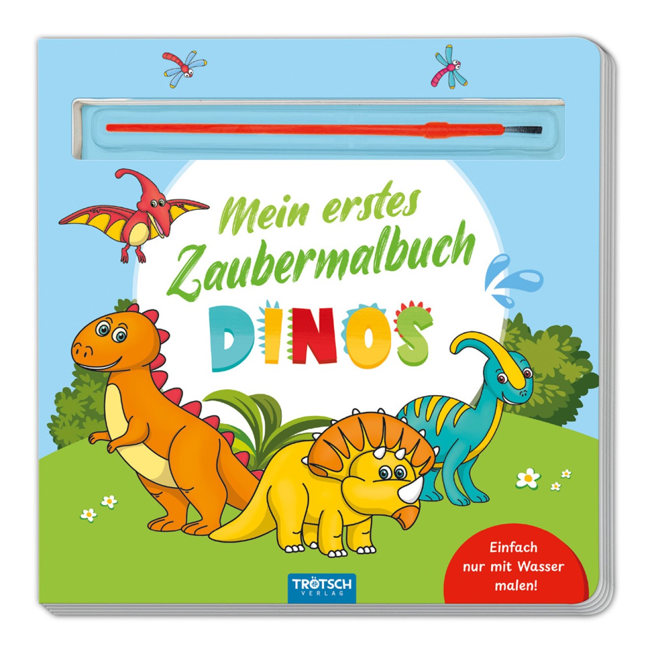 Mein erstes Zaubermalbuch "Dinos"