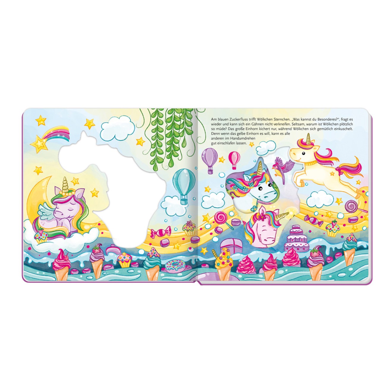 Fensterbuch Einhornwelt "Das kleine Einhorn"